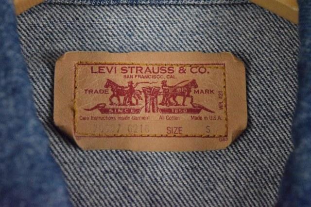 商品画像：90s DENIM&Co. patchwork leather jkt | 古着屋 grin days 1