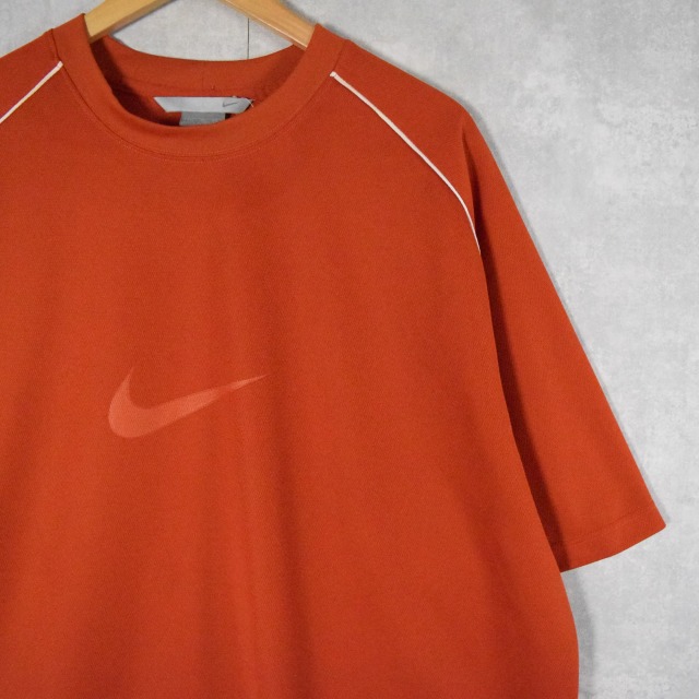 NIKE ロゴデザイン メッシュTシャツ XXL