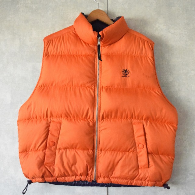 90's Eddie Bauer EBTEK グースダウン リバーシブルベスト L