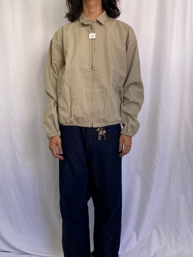 GAP 00's Vintage Gap Swing Top Harrington Jacket L Beige Cotton Nylon Mesh  Liner | eBay