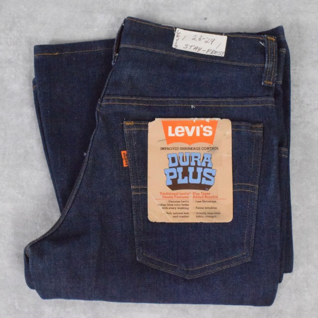 80's Levi's 784 USA製 フレアデニムパンツ フラッシャー付きDEADSTOCK W30