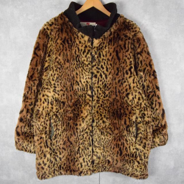 よろしくお願いいたします80s leopard fur jacket レオパード柄