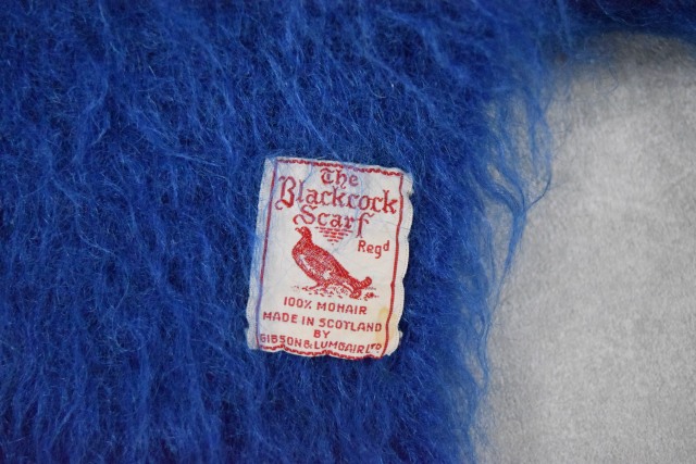 The Blackcock Scarf SCOTLAND製 シャギーモヘアマフラー