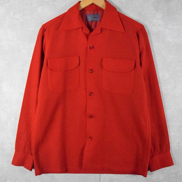 50年代 50s ペンドルトン 赤 開襟 長袖 | ビンテージ古着屋Feeet 通販 