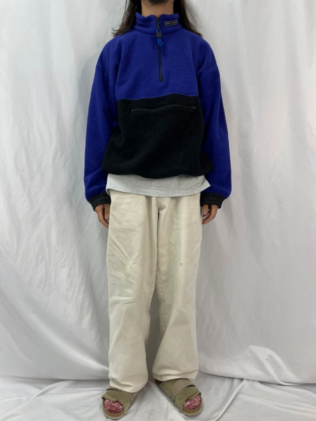 90s old gap オールドギャップ ハーフジップ スウェット gptech-