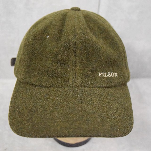 FILSON USA製 ロゴ刺繍ウールキャップ ONESIZE