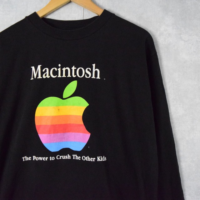 90s ビンテージ　Apple ラグ　りんご　182x120