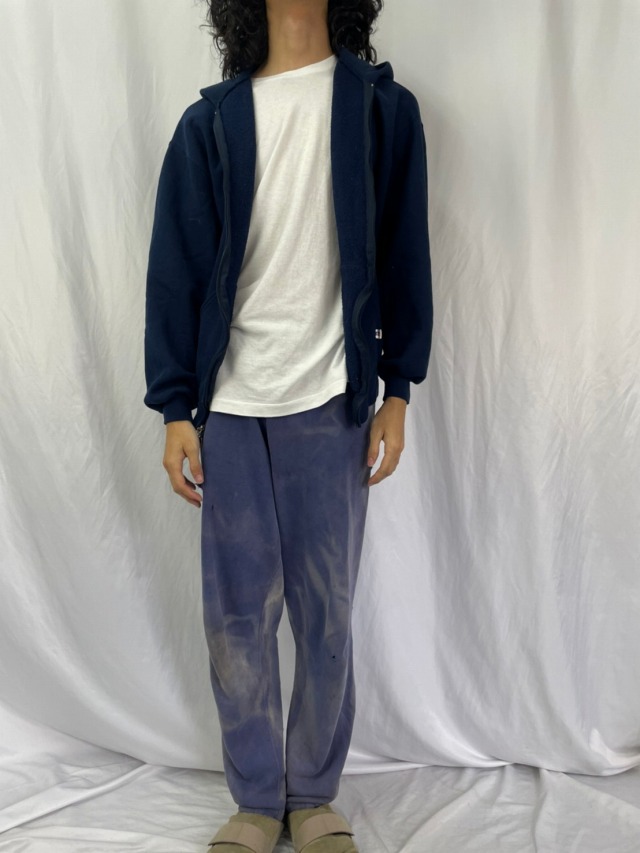 2000年代 2000s ラッセルアスレチック アメリカ製 ネイビー 紺 ビンテージ古着屋Feeet 通販 名古屋 大須 メンズ