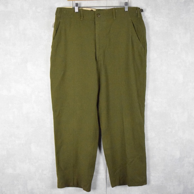 50's U.S.ARMY M-51 ウールスラックス MEDIUM