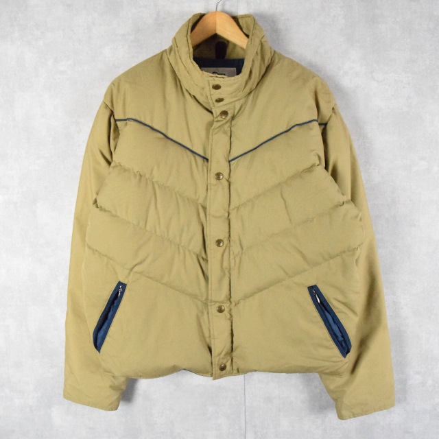 80's Woolrich USA製 ウエスタンヨークダウンジャケット