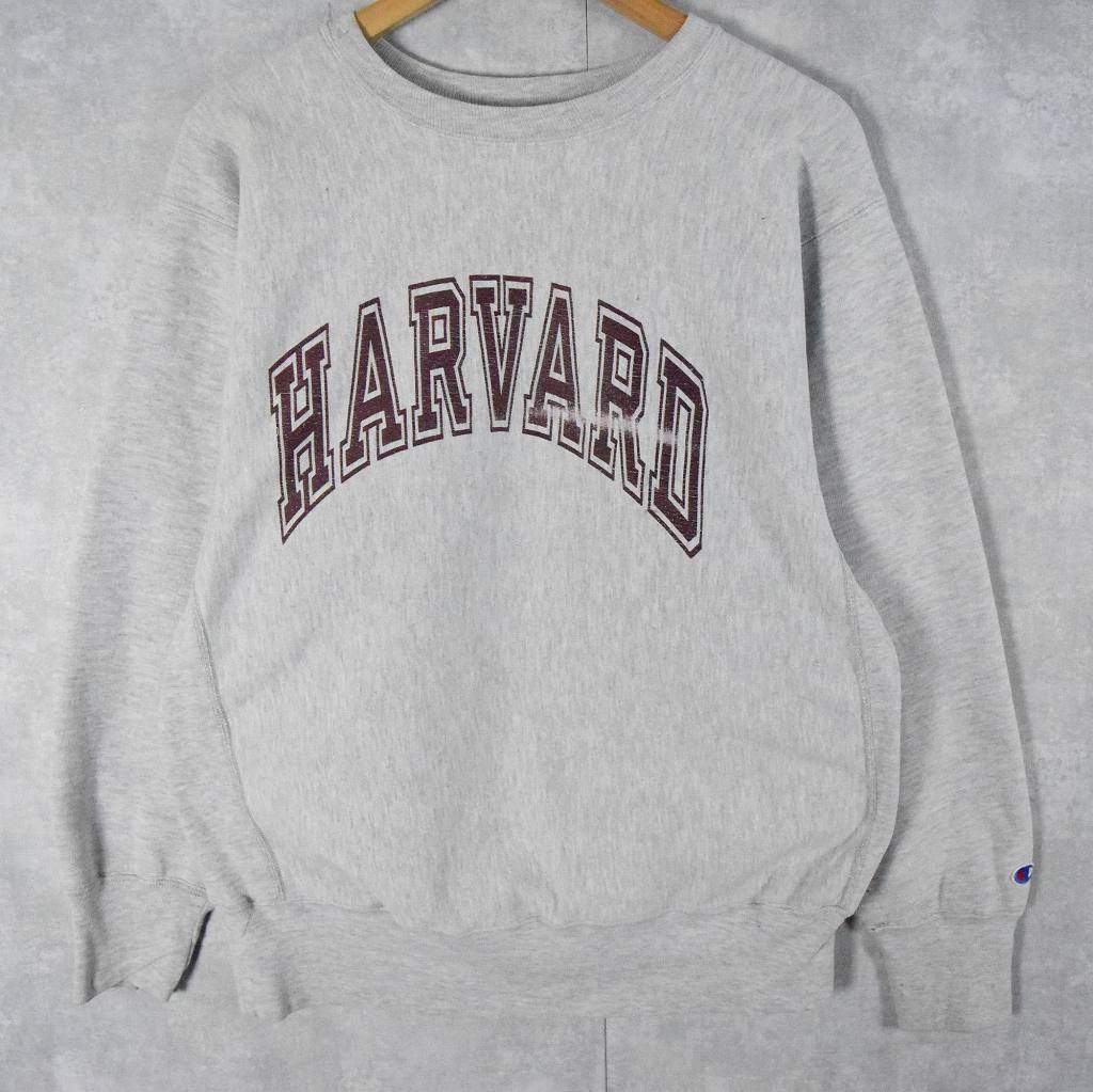 90年代 チャンピオン Champion HARVARD UNIVERSITY ハーバード大学 カレッジスウェットシャツ トレーナー USA製 メンズXL ヴィンテージ /eaa371006