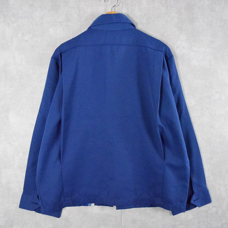 100％安い 古着 Unitog Pabst TALONジップ ブルー Blue ジャケット