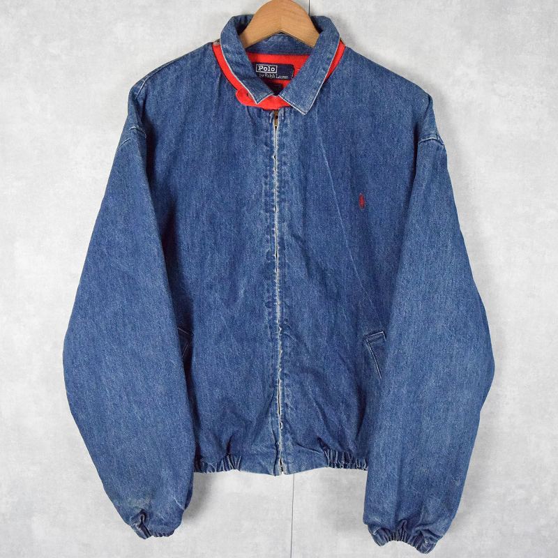 90年代 90s ポロラルフローレン ジャケット インディゴ