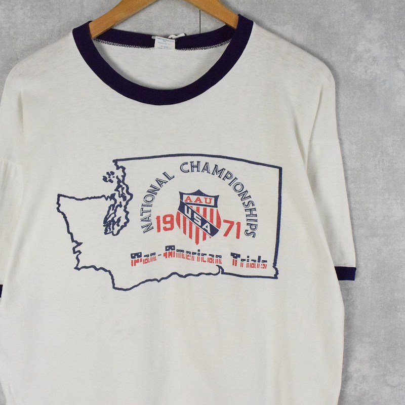 70's Champion USA製 バータグ 