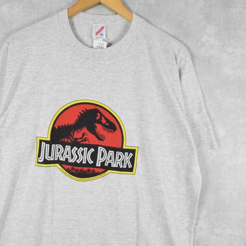 90's JURASSIC PARK USA製 映画プリントTシャツ XL