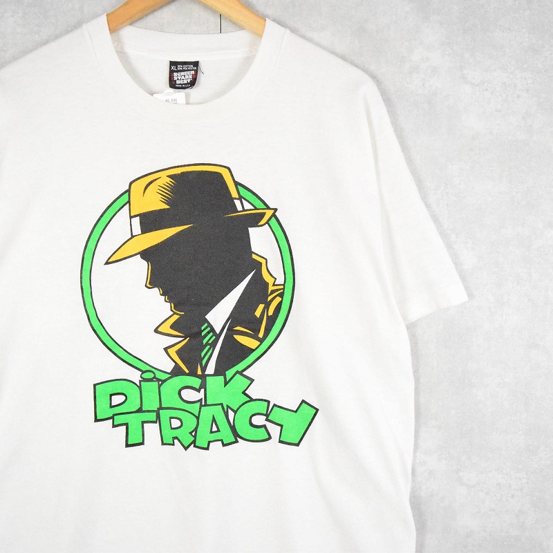 90's DICK TRACY USA製 キャラクタープリントTシャツ XL
