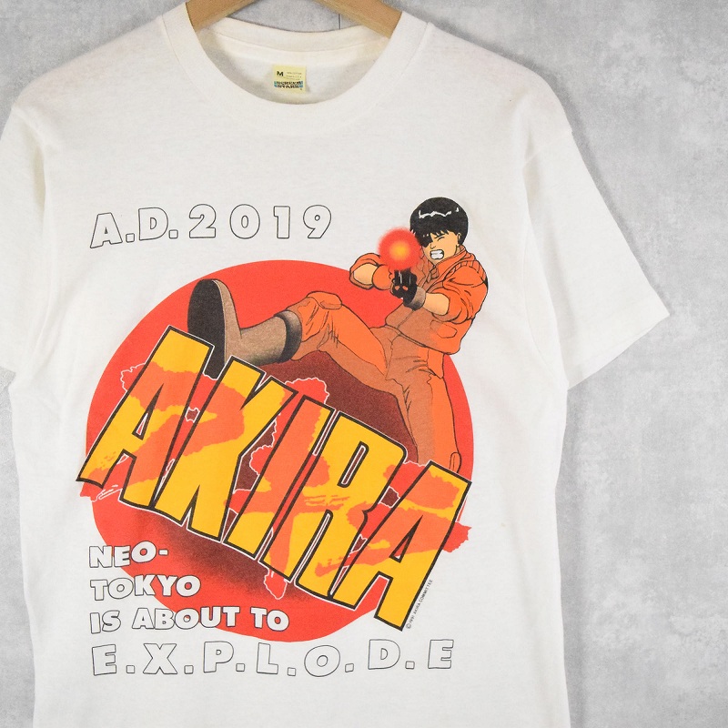 80's AKIRA USA製 アニメプリントTシャツ M