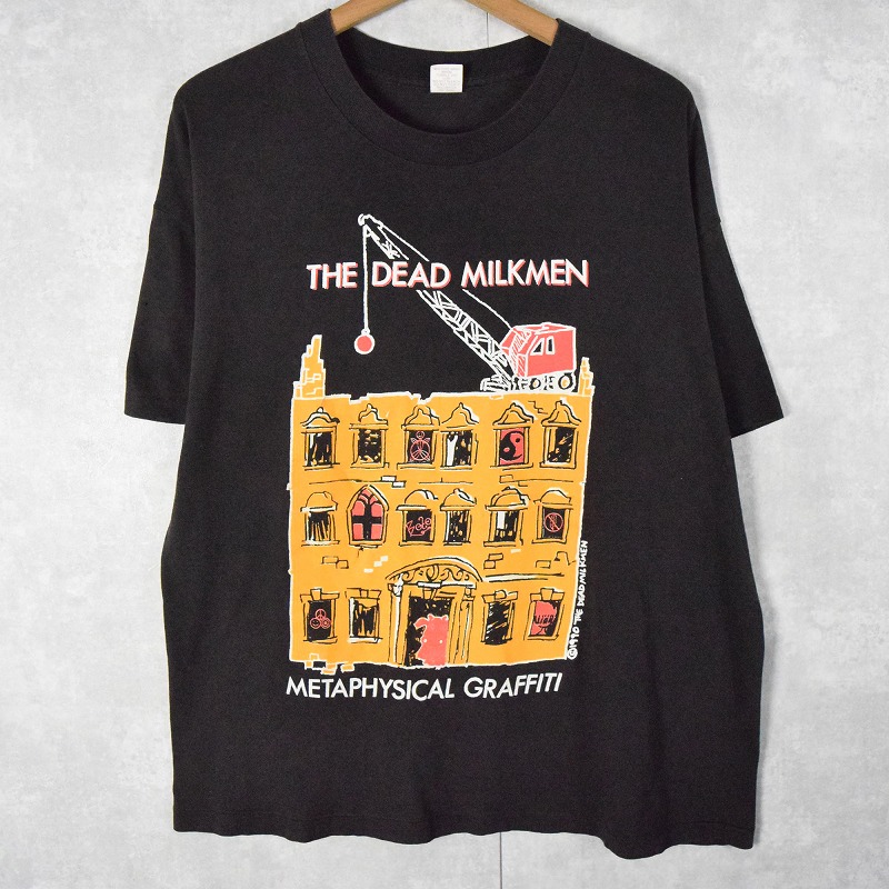 90's THE DEAD MILKMEN USA製 パンクロックバンドTシャツ L