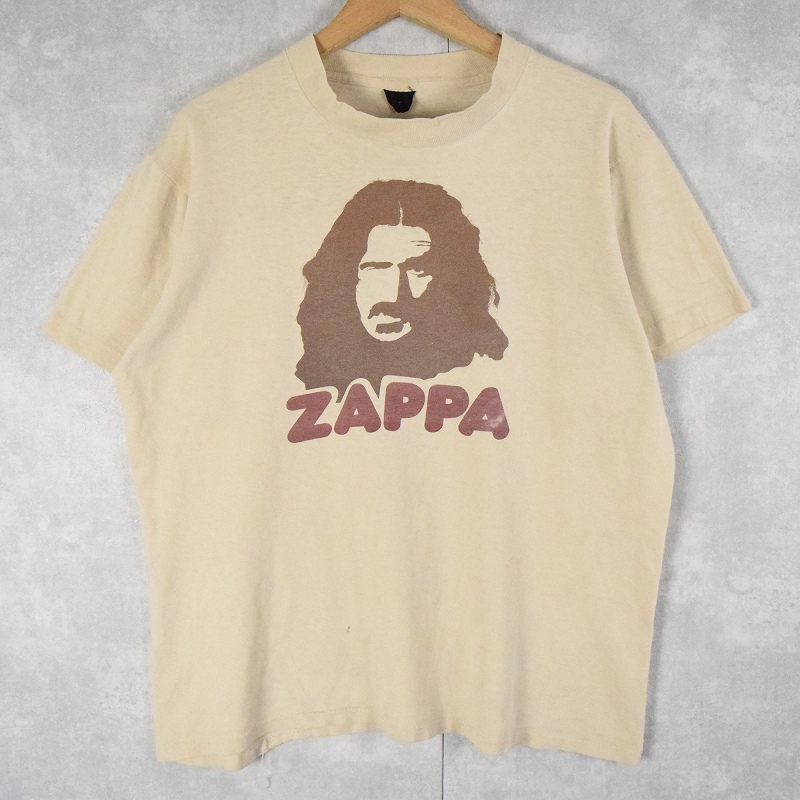 90's FRANK ZAPPA ミュージシャンプリントTシャツ