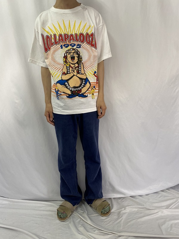 90's LOLLAPALOOZA ロックフェスティバルプリントTシャツ