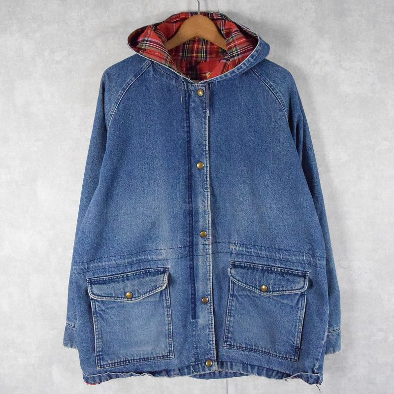 古着屋80s vintage USA製 L.L.BEAN indigo jacket