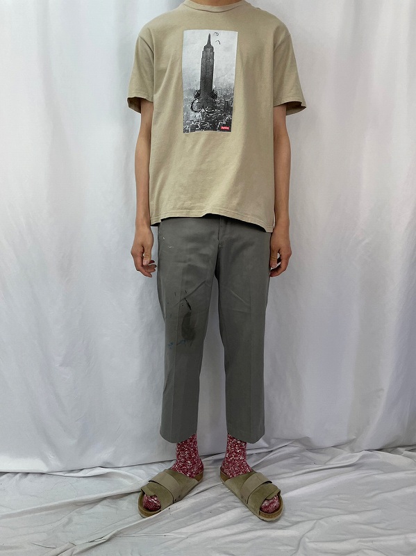 70s USA製 Leeリー CHETOPA TWILL ワークパンツ 深緑 w30