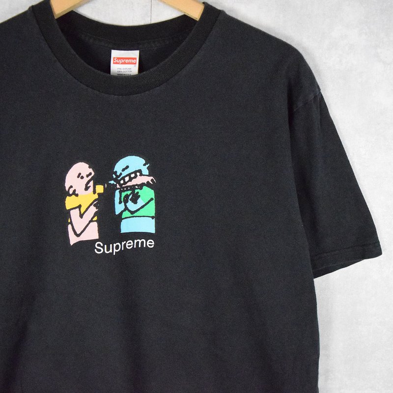 SUPREME アメリカ製 ロゴTシャツ シュプリーム ストリート