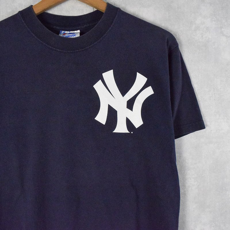 90年代 ラッセル Russell MLB NEW YORK YANKEES ニューヨークヤンキース スポーツプリントTシャツ USA製 メンズXL ヴィンテージ /eaa346071