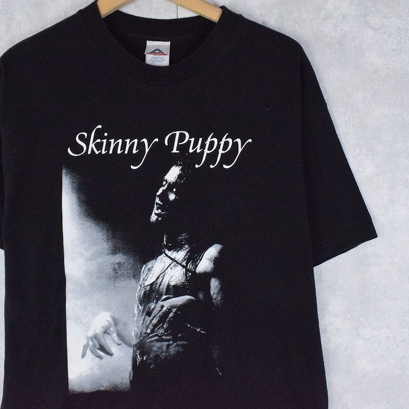 Skinny Puppy インダストリアルバンドTシャツ L