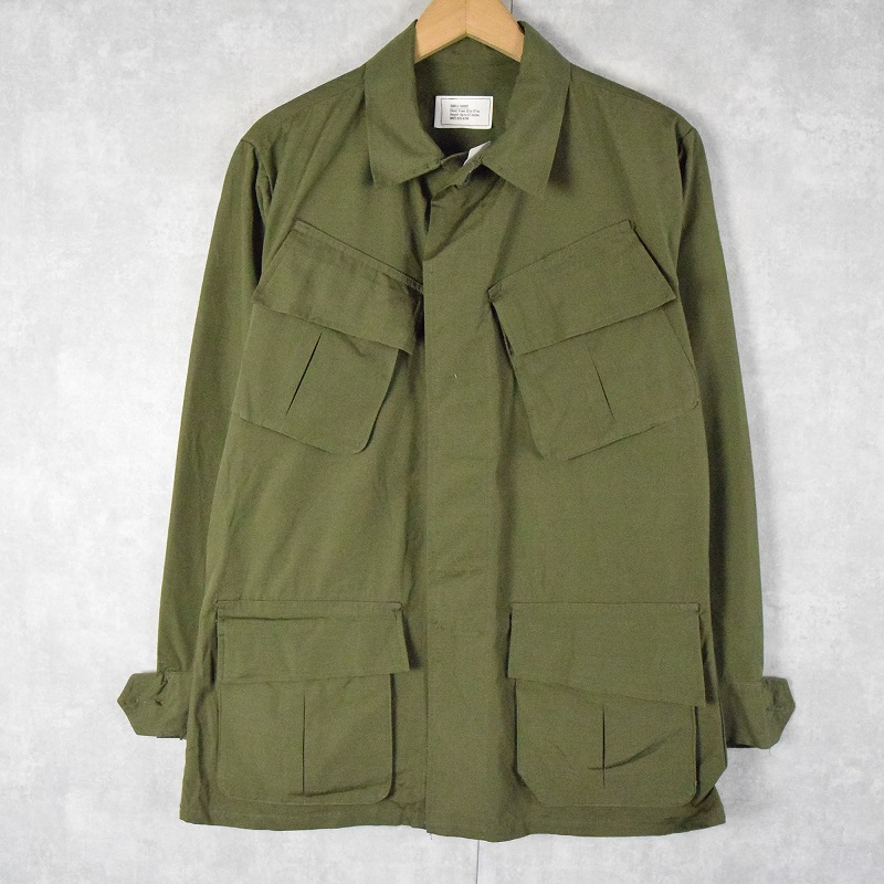 70's U.S.ARMY ジャングルファティーグジャケット 4th DEADSTOCK SMALL-SHORT