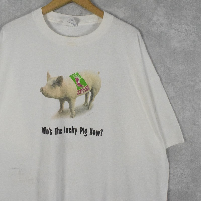 90s vintage shirt PIG 豚 ヴィンテージ - Tシャツ/カットソー(半袖/袖