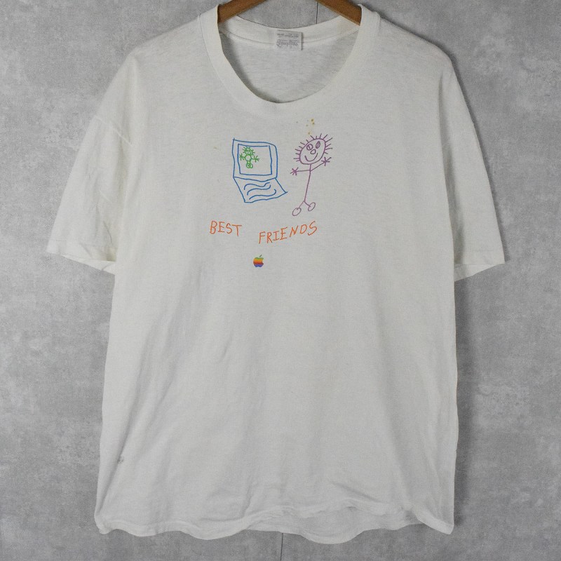 90s ビンテージ Apple アップル パソコン テック Tシャツ US