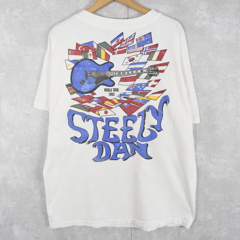 1993 STEELY DAN ロックバンドツアーTシャツ L