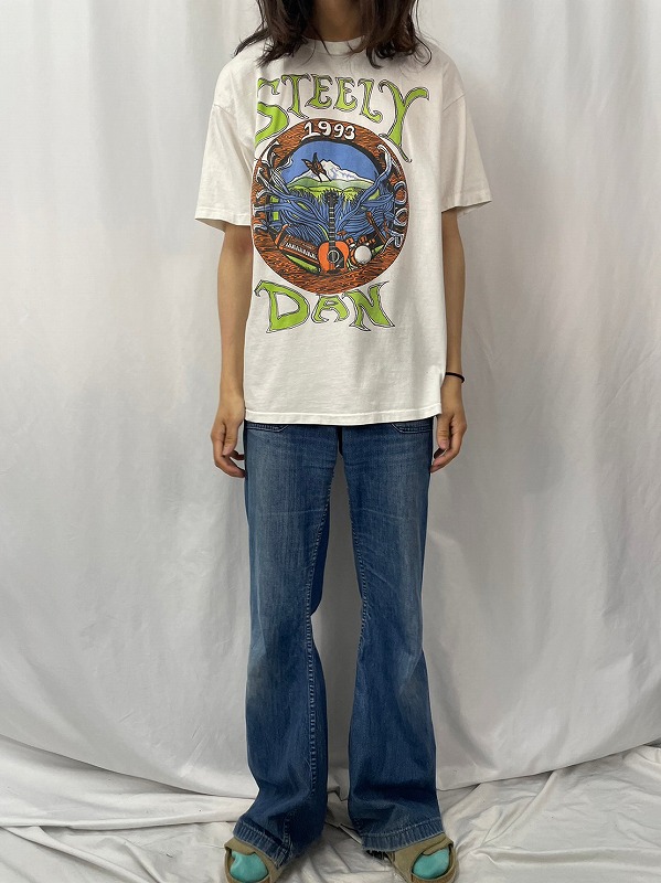 1993 STEELY DAN ロックバンドツアーTシャツ L