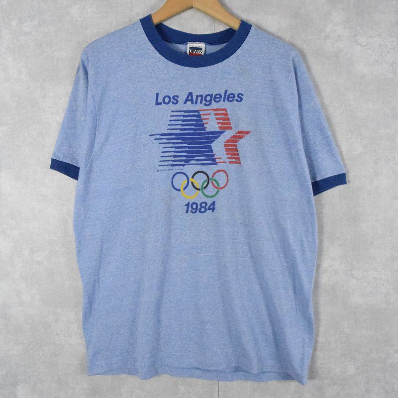 アメリカ【ヴィンテージ】80s ロサンゼルスオリンピック 1984 リーバイス Tシャツ