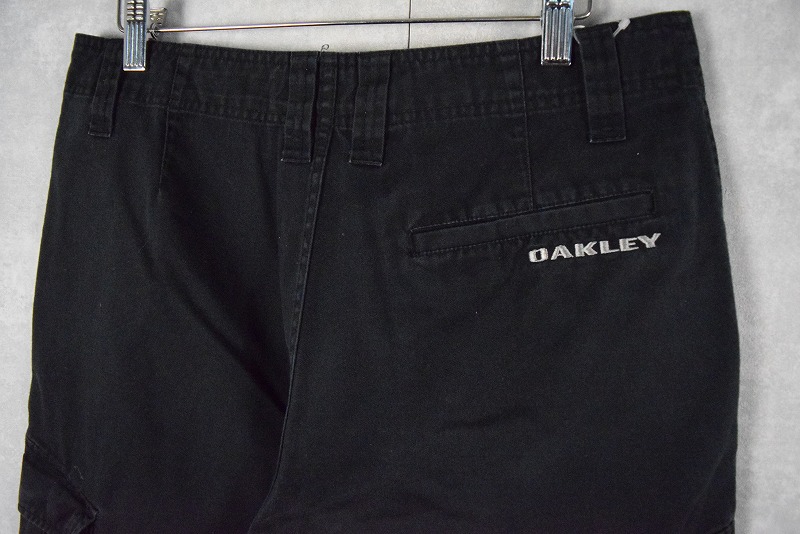 OAKLEY コットンカーゴショーツ W31 BLACK