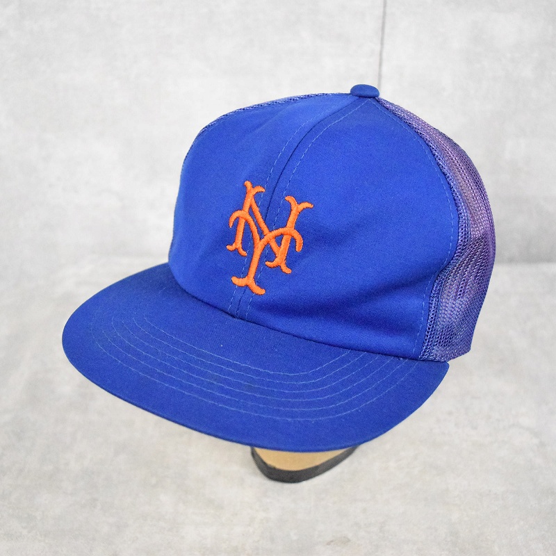 80年代 80s ニューヨークメッツ 青 ブルー ベースボール 野球｜ヴィテージ古着屋Feeet 通販 名古屋 大須 メンズ