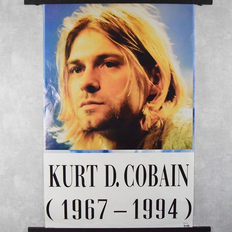 90's KURT COBAIN Rock Musician Poster