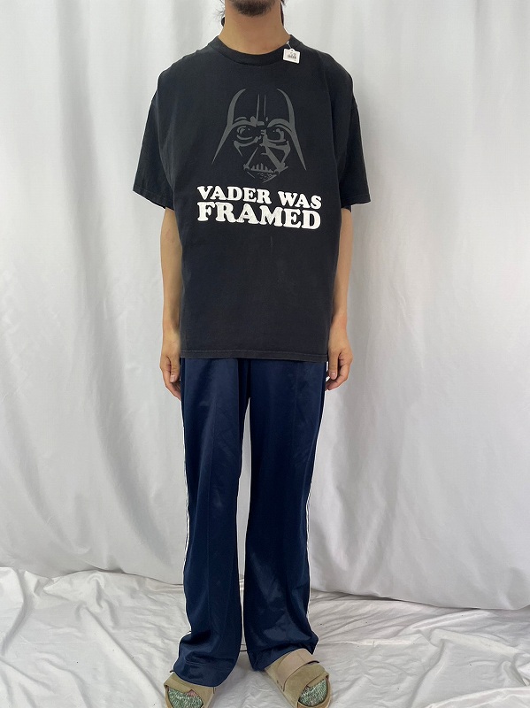 Darth vader was top framed t shirt
