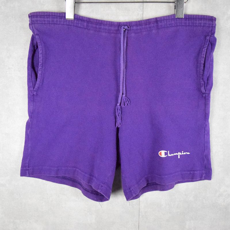 90年代 90s アメリカ製 チャンピオン 紫 パープル ハーフパンツ