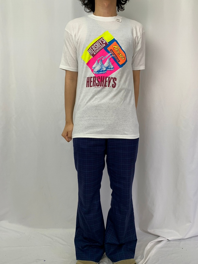 90s HERSHEY'S vintage shirt ©️1991 レア