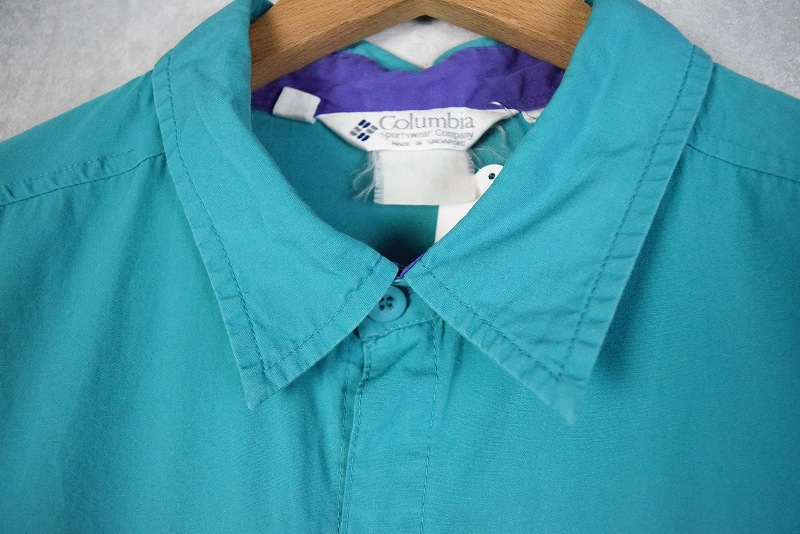 送料無料』90s columbia コロンビア フィッシング半袖シャツ PFG