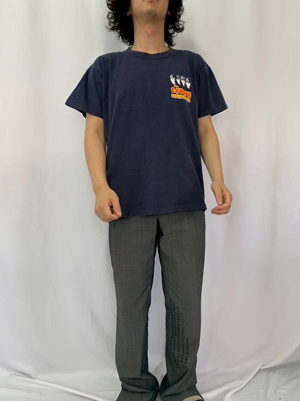 90年代 90s The Beatles ザ ビートルズ コンサート 劇場 ネイビー 半袖 バンT ロックバンド | ビンテージ古着屋Feeet 通販  名古屋 大須 メンズ