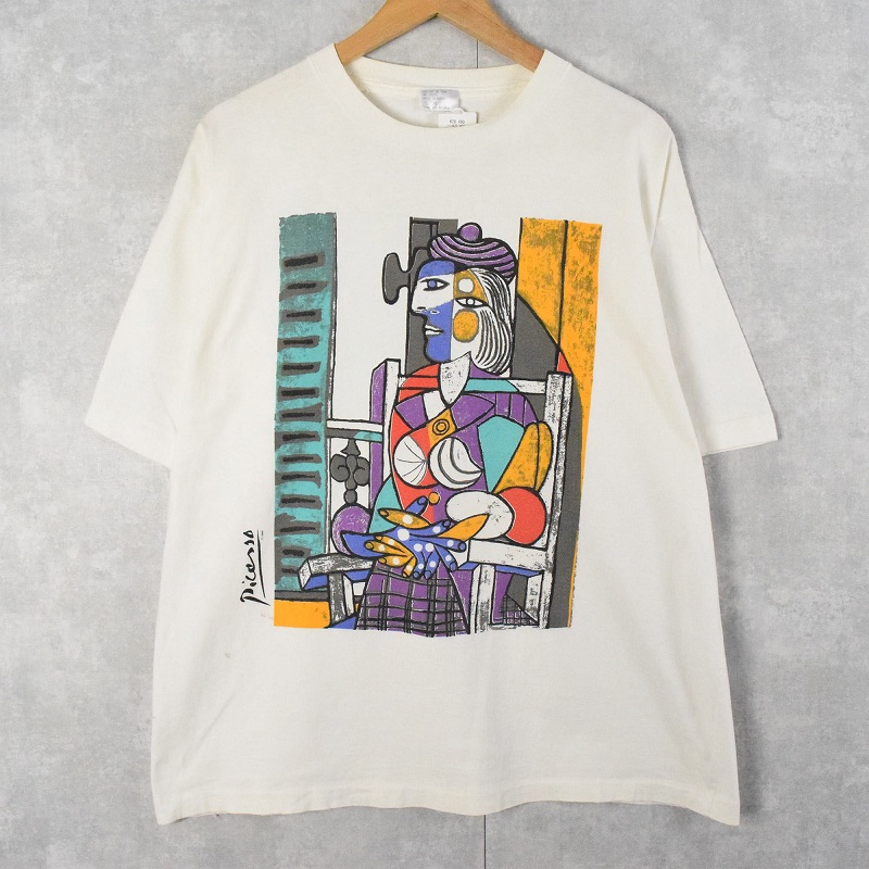 Sale【ヴィンテージ】スウェット ピカソPicaso アートT Tシャツ