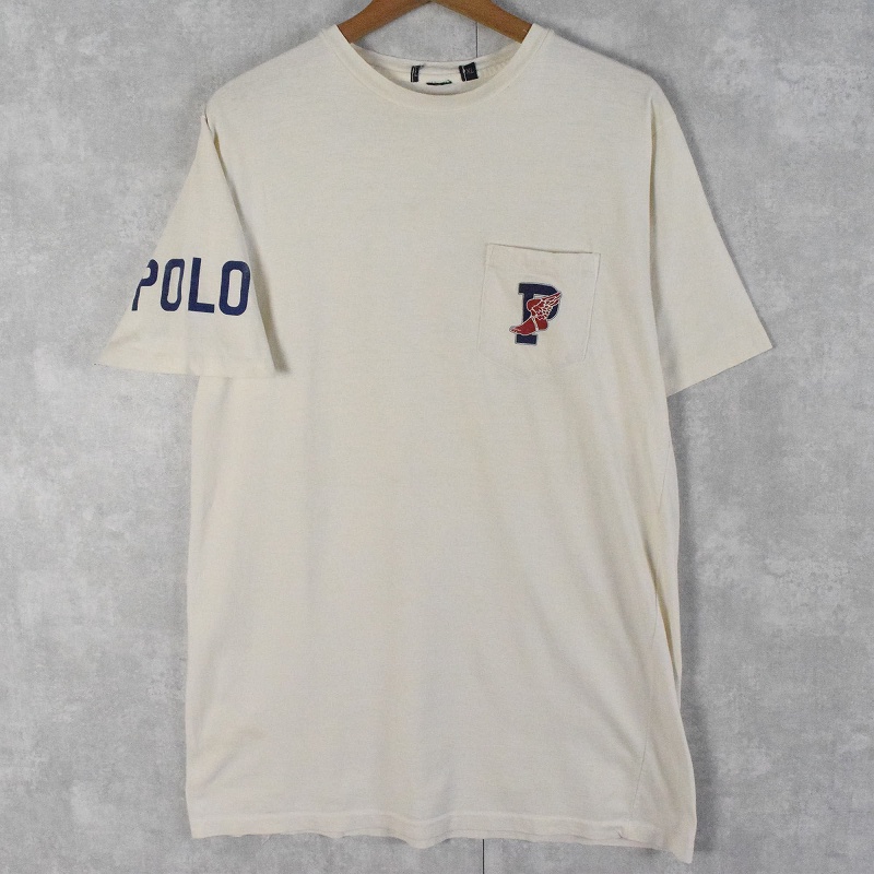 POLO Ralph Lauren ウイングフット ポケットTシャツ XL