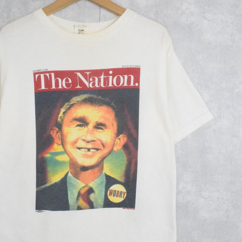 ブッシュ大統領 MAD Tシャツ マッドマガジン-