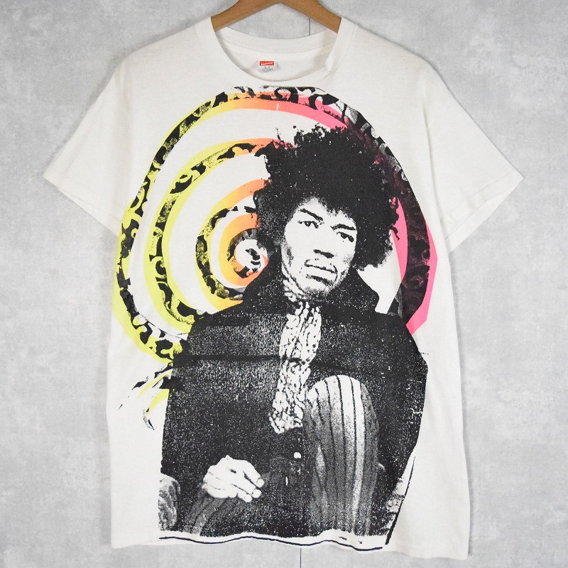 80's Jimi Hendrix USA製 ロックミュージシャン プリントTシャツ L