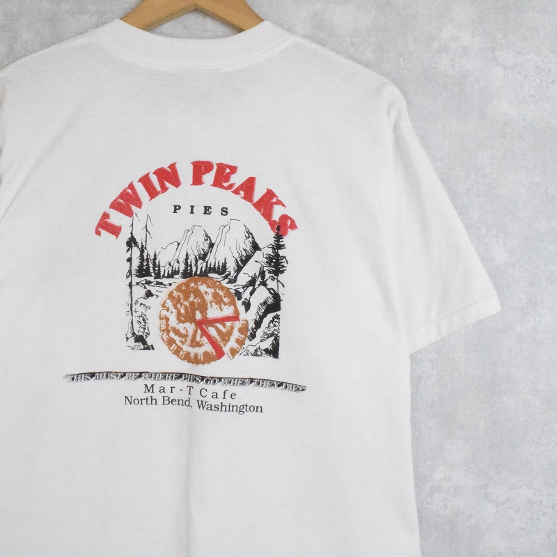 90s twin peaksツインピークス ヴィンテージ  Tシャツ着丈身幅袖丈