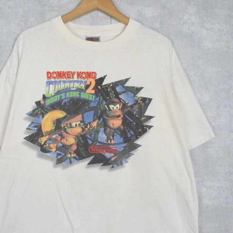 vintage Nintendo 90sドンキーコング64Tシャツ　任天堂ゲーム