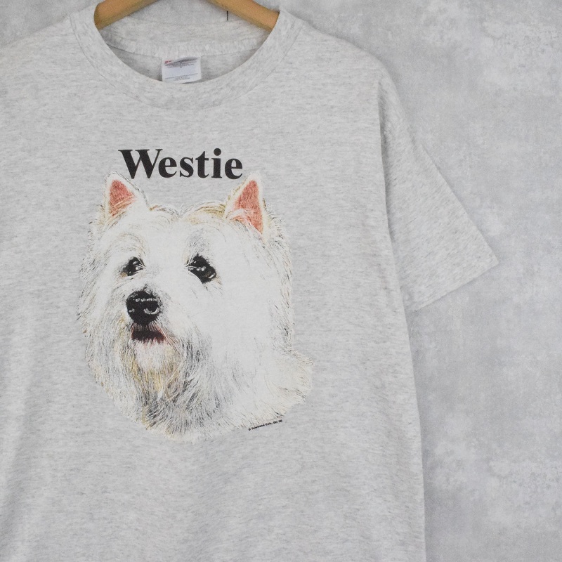 人気！犬Tシャツ　ドッグ　90年代　ヴィンテージ  westie アメリカ製
